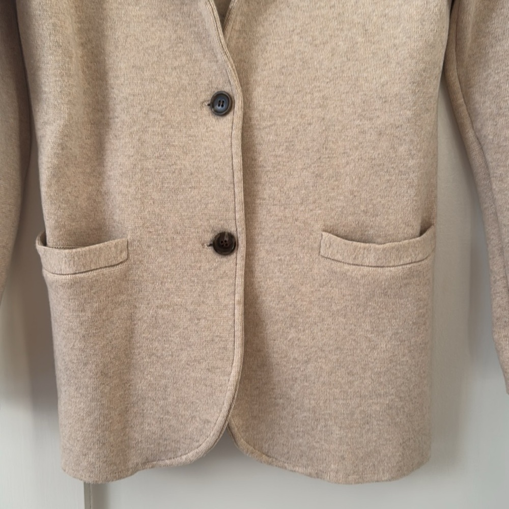 J Crew Two-button sweater blazer Size XS - Picture 4 of 6